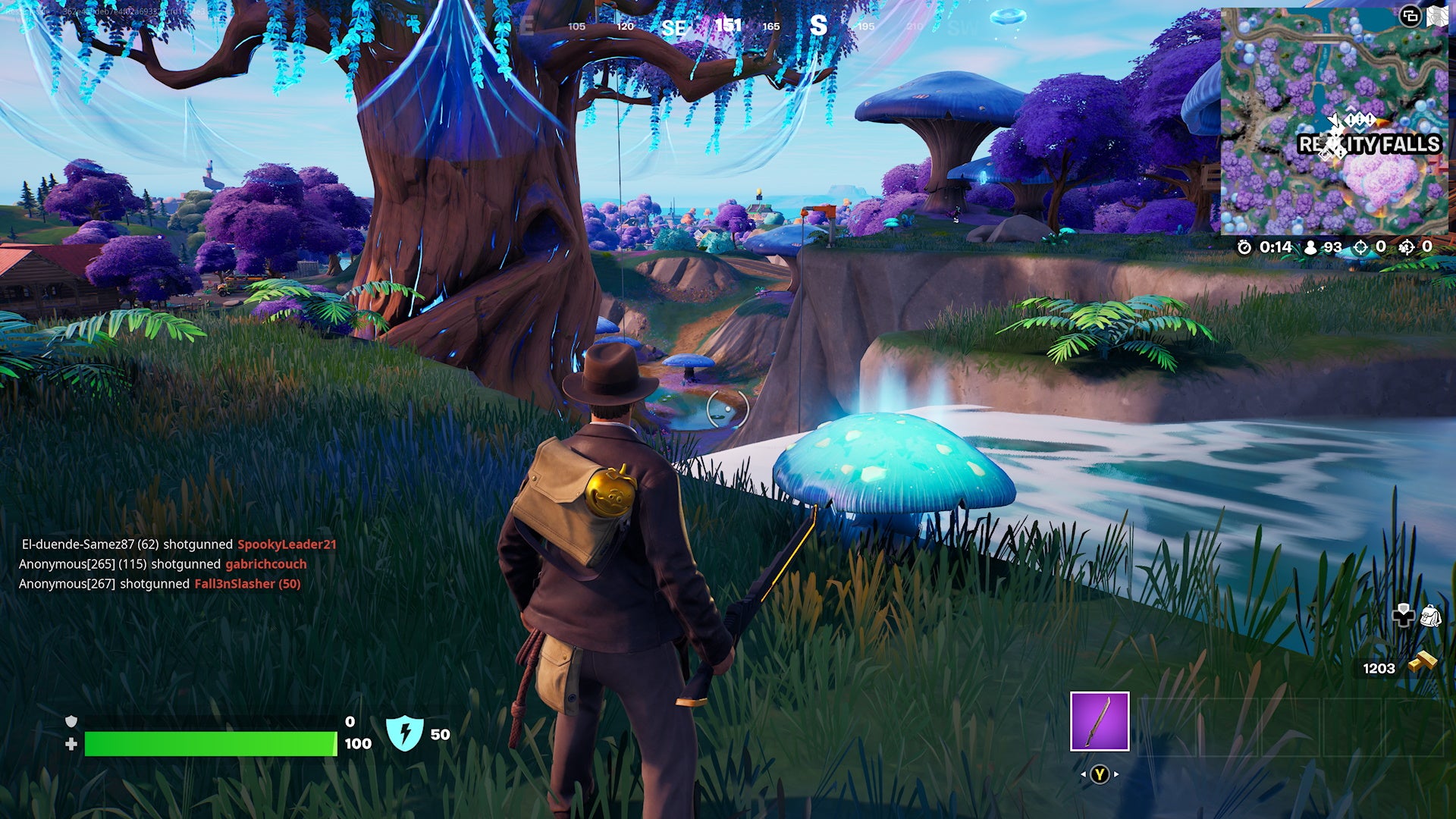 Fortnite floating rings locations and how to collect rings near Reality