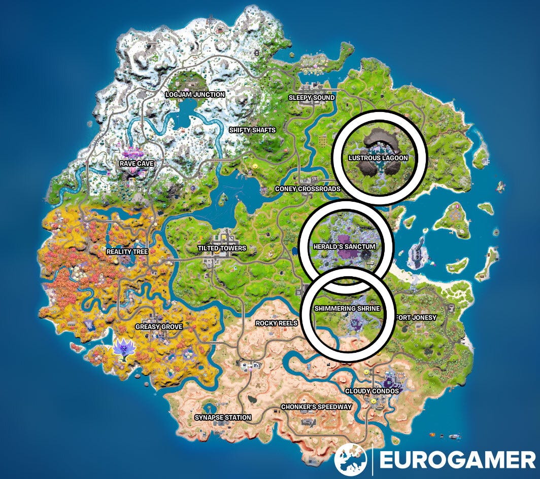 How to destroy Chrome structures in Fortnite