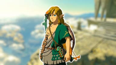 Image showing Link wearing the Archaic Tunic in The Legend of Zelda: Tears of the Kingdom.