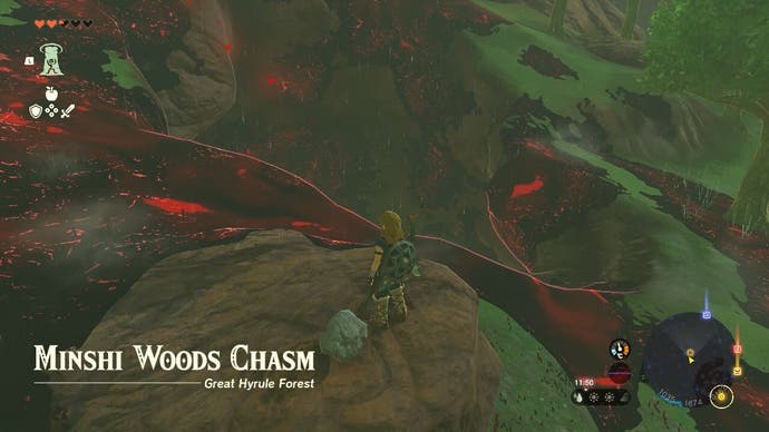How to get through the Lost Woods in Zelda Tears of the Kingdom ...