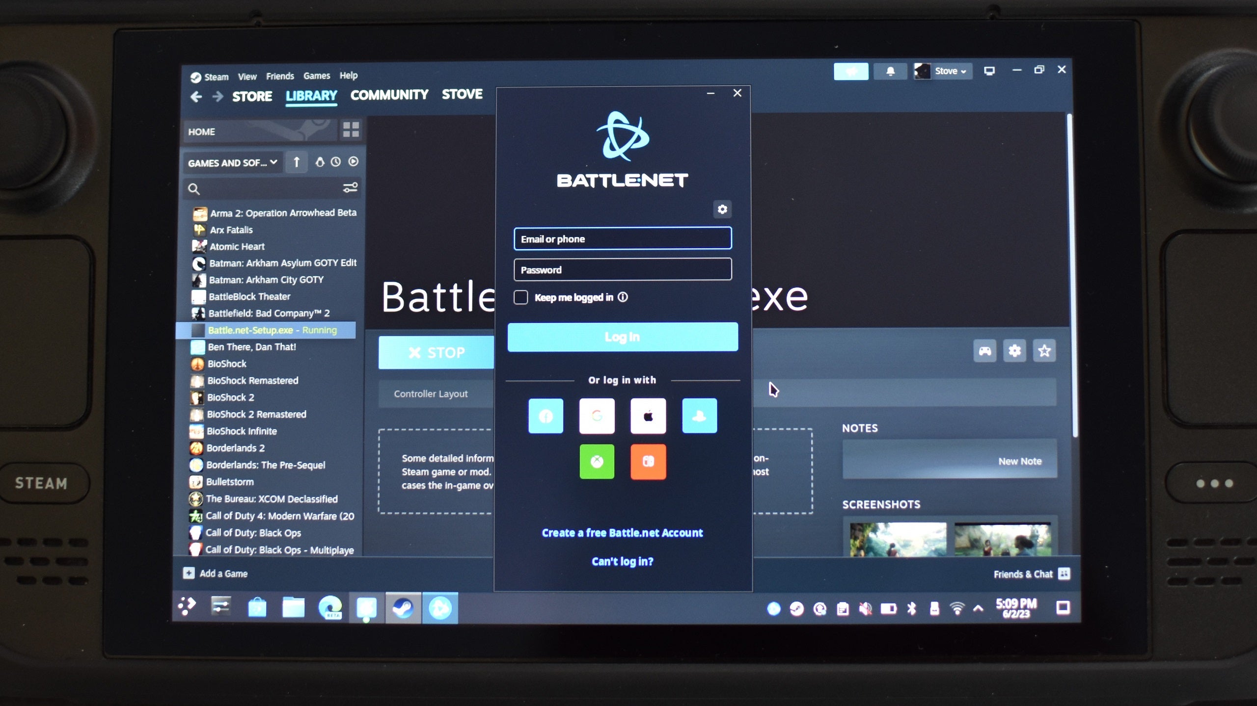 How To Install Battle.net On The Steam Deck | Rock Paper Shotgun