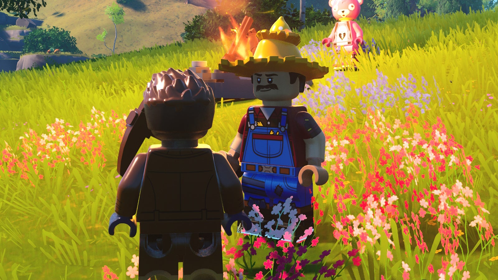 How to invite an NPC to live in a village in Fortnite Lego