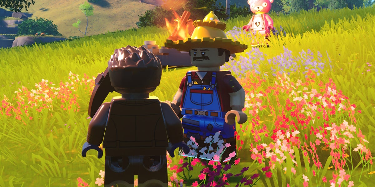 How to invite an NPC to live in a village in Fortnite Lego