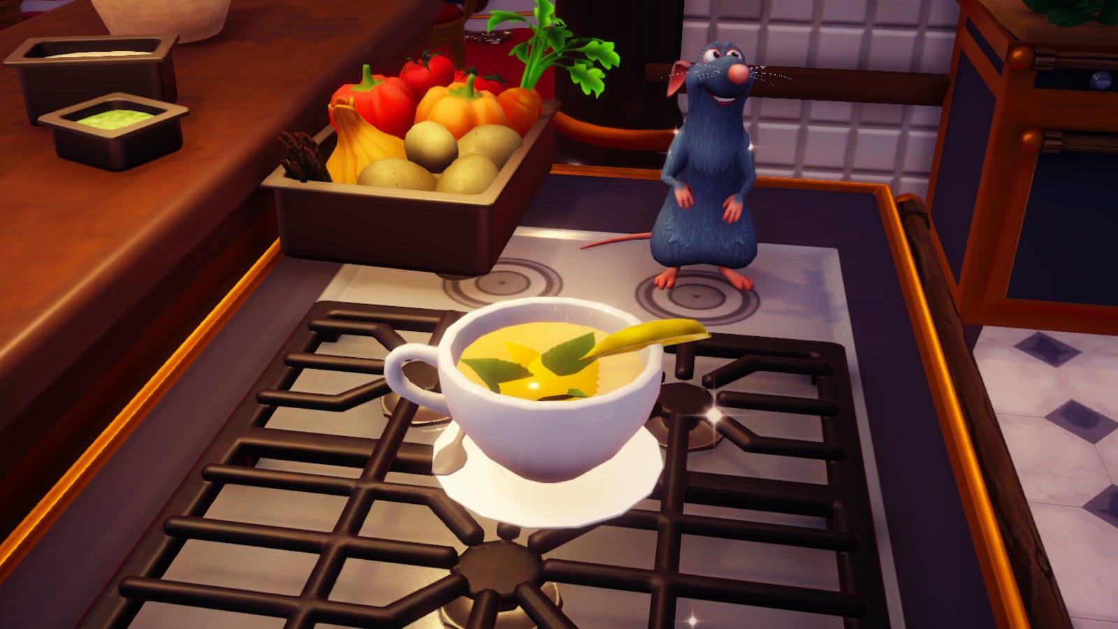 How to make peppermint tea in Disney Dreamlight Valley