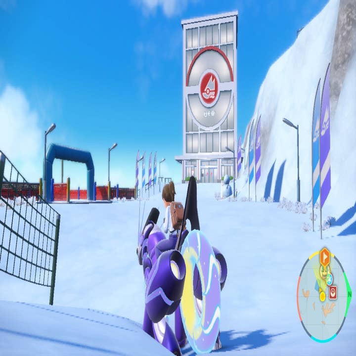 Pokémon Scarlet and Violet Glaseado Gym, including how to beat Ice Gym  Leader Grusha and Snow Slope Run
