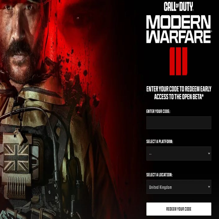 Modern Warfare 2 beta release times, code access explained