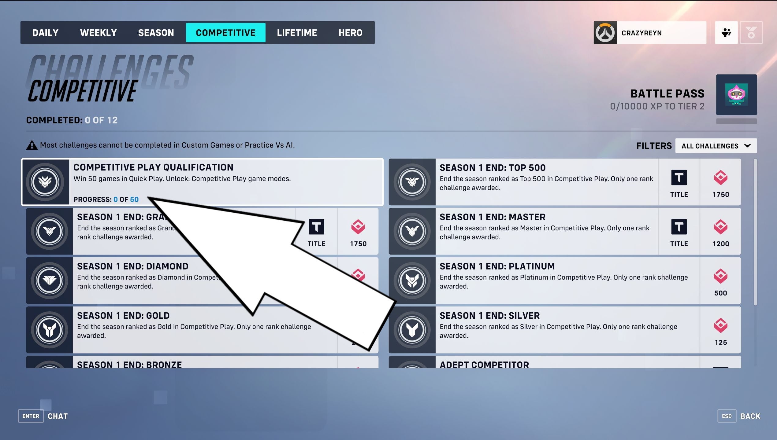 Overwatch 2 Competitive Explained, Including How To Unlock Competitive ...