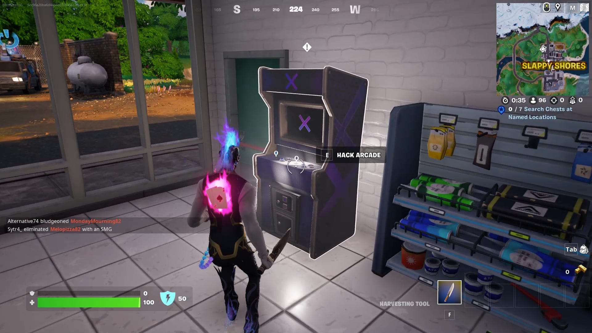 How to win the arcade game in Fortnite
