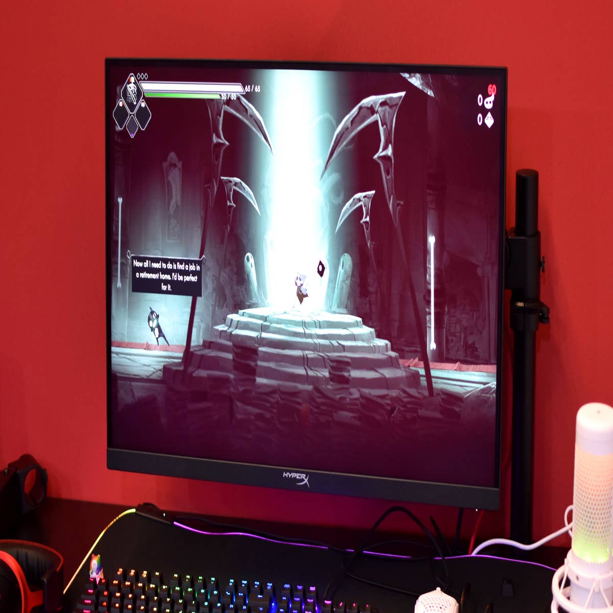 HyperX's first gaming monitors are competent screens perched on