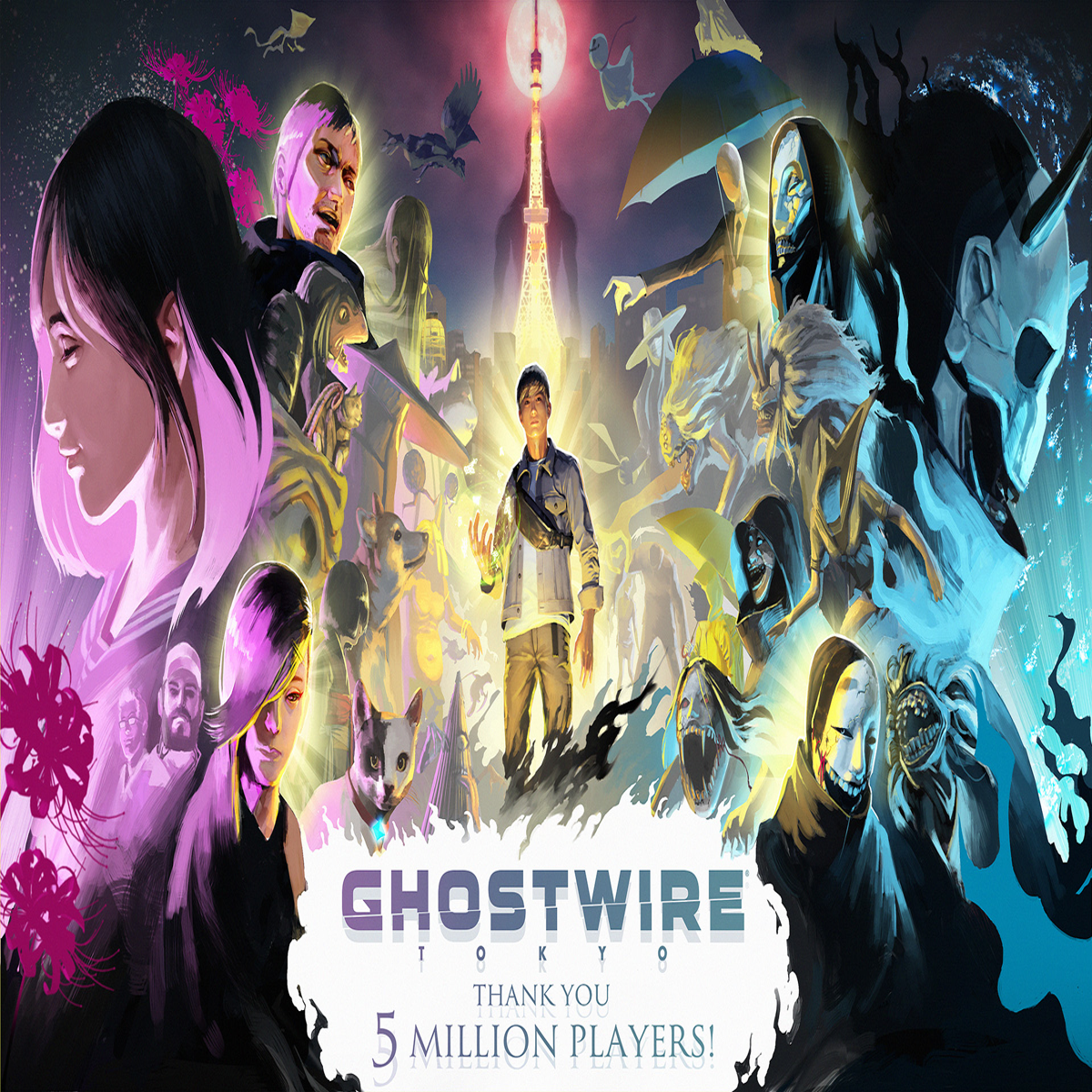 Ghostwire Tokyo atinge marca de 5 milhões de jogadores