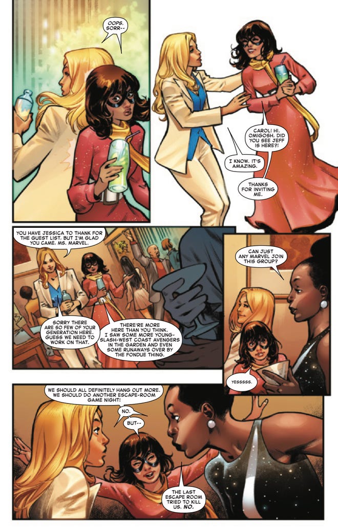 Kamala Khan in Captain Marvel #50