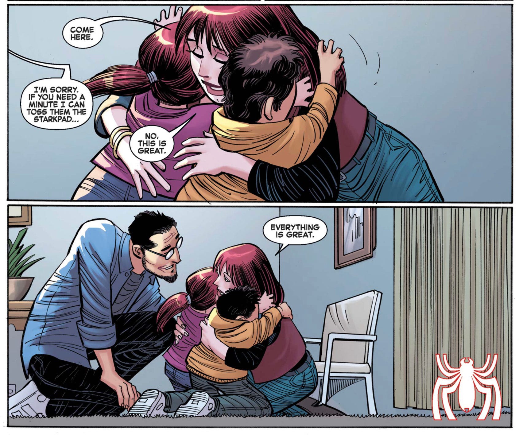 Paul Rabin Scared Marvel clarifies Mary Jane Watson’s marital status (and why they tried ...