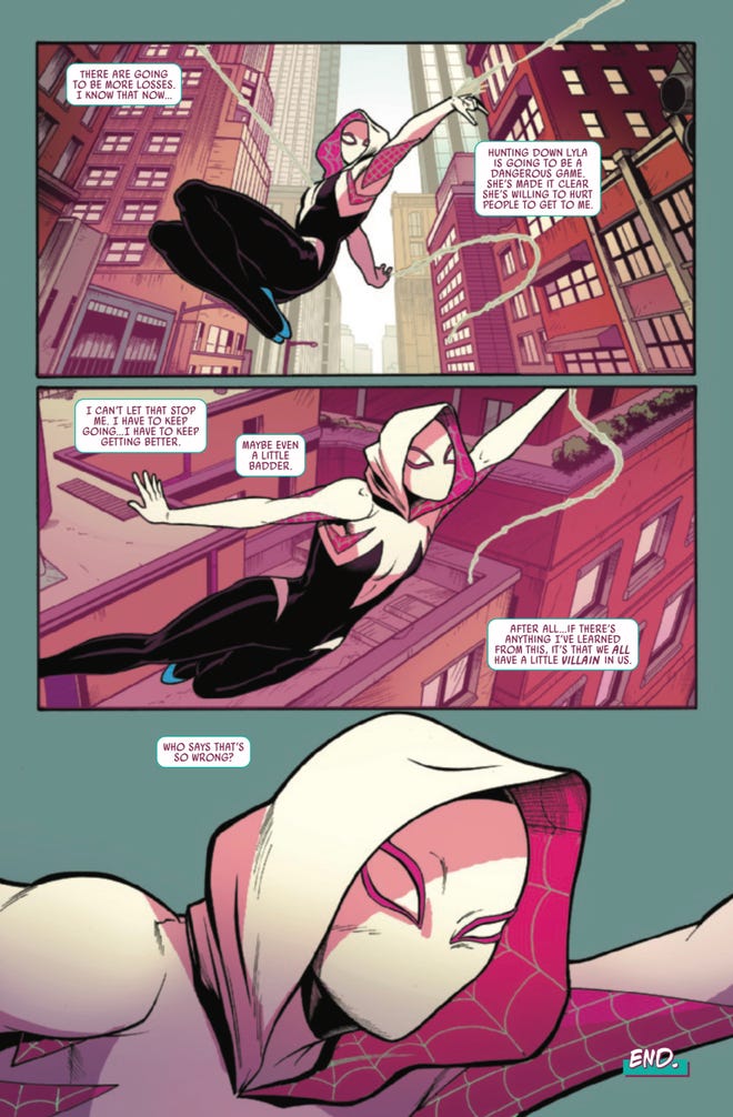 Spider-Gwen: Shadow Clones ending