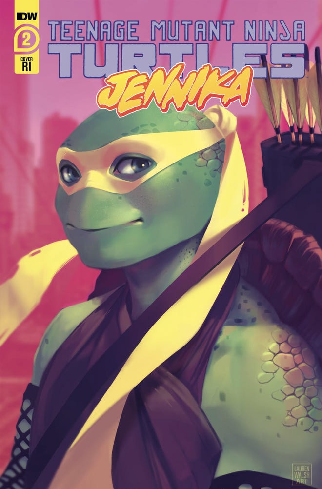 Cover of Teenage Mutant Ninja Turtles Jennika