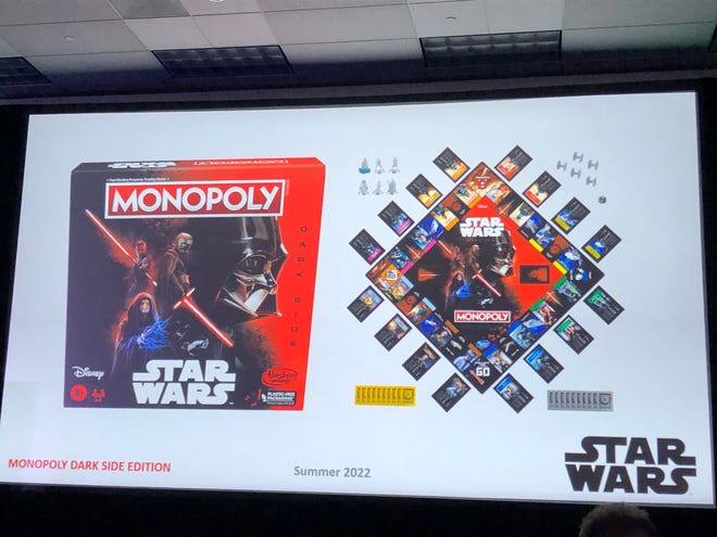 Star Wars Celebration 2022 Hasbro panel photograph