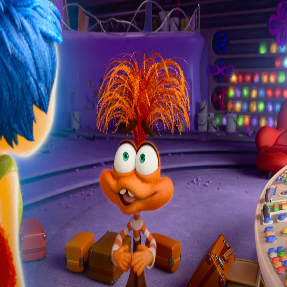 Meet the new emotion in Disney and Pixar's Inside Out 2: Anxiety
