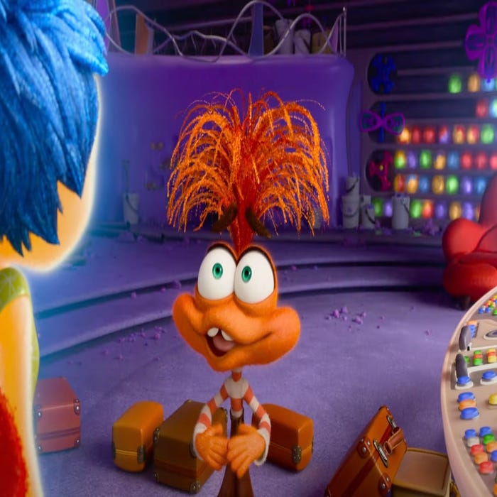 Meet the new emotion in Disney and Pixar's Inside Out 2: Anxiety | Popverse