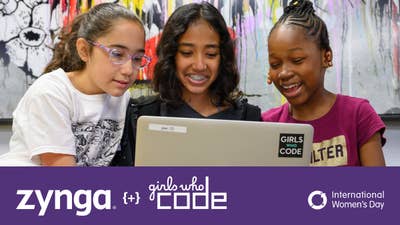 Zynga pledges $100,000 to Girls Who Code
