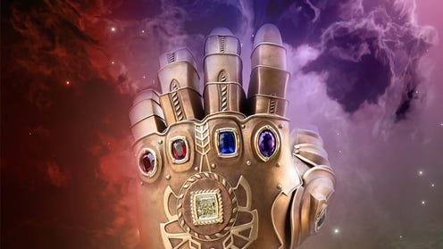 Image for Get your special someone something special with this $25m Infinity Gauntlet with real gemstones