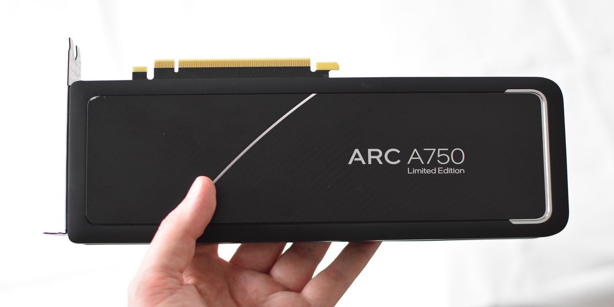 Intel Arc A750 performance competes well against the Nvidia RTX 3060