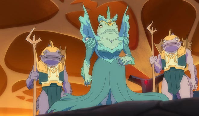 Queen Aquaria in Invincible season 2.