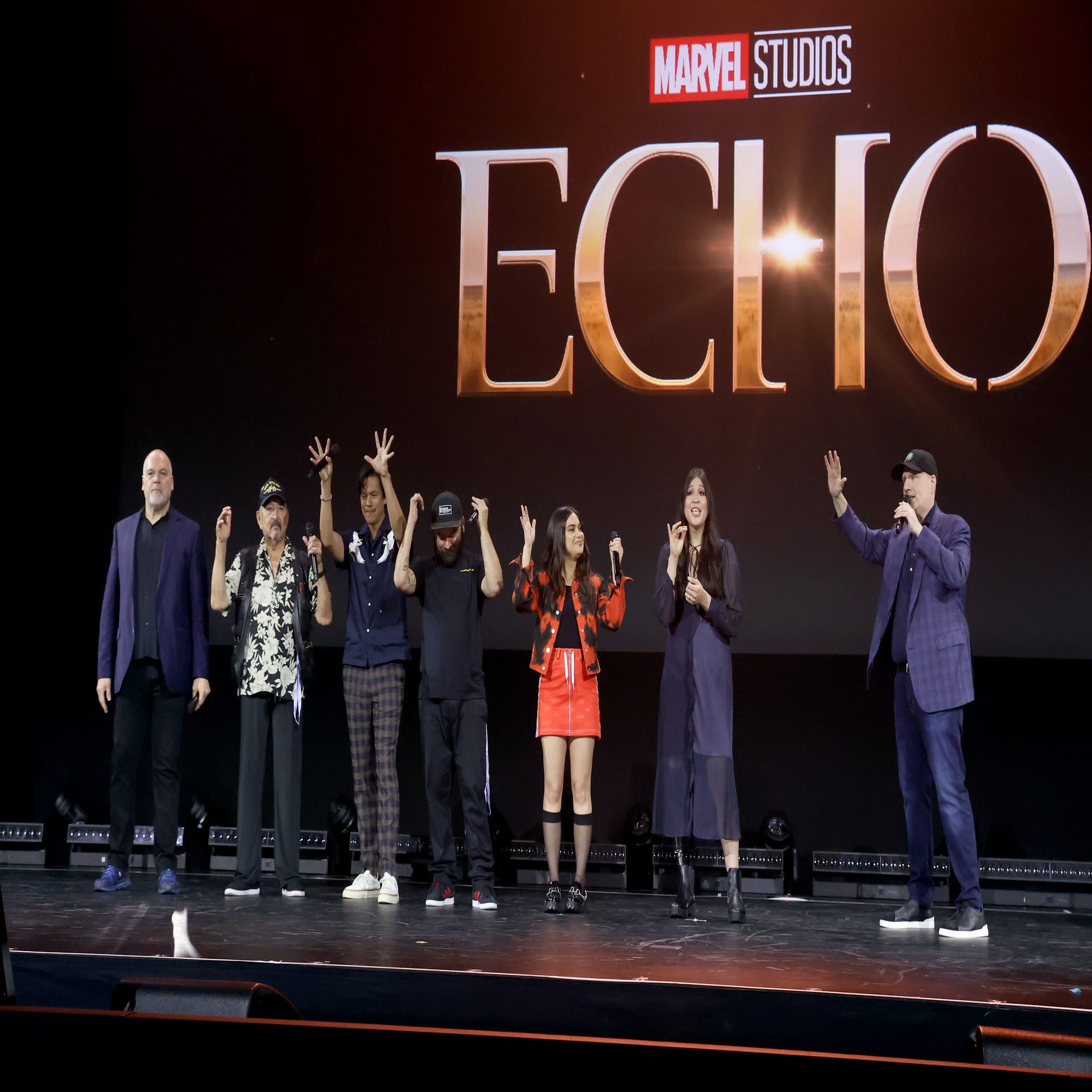 THE MARVELS (2023)  Cast Interview [D23 Expo 2022] 