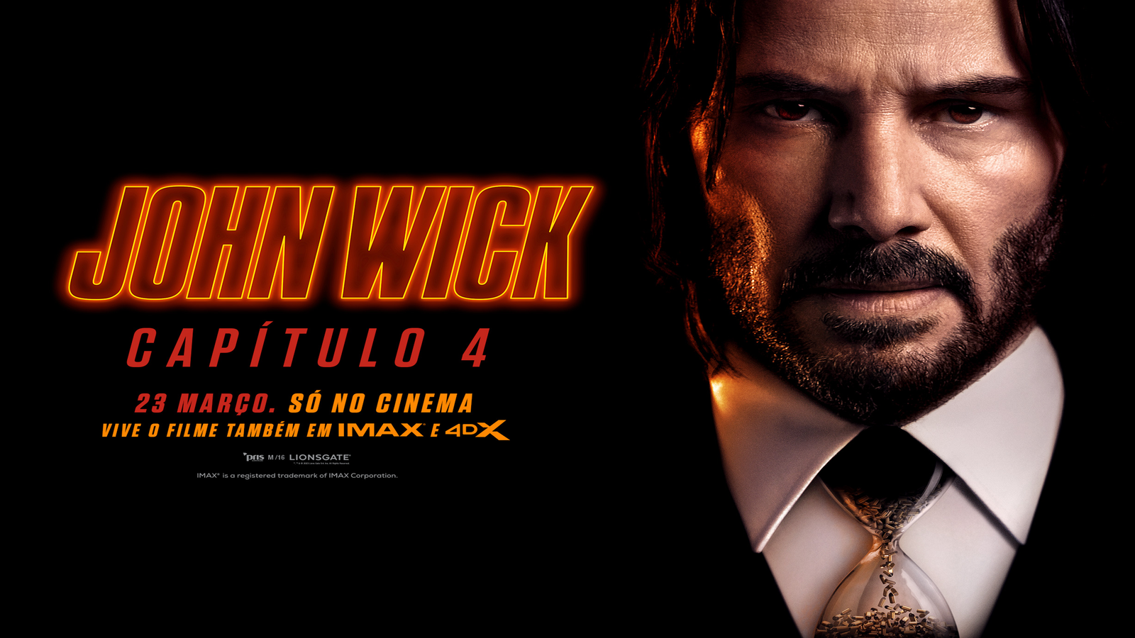 John Wick 4 recebe primeiro trailer e novo poster promocional