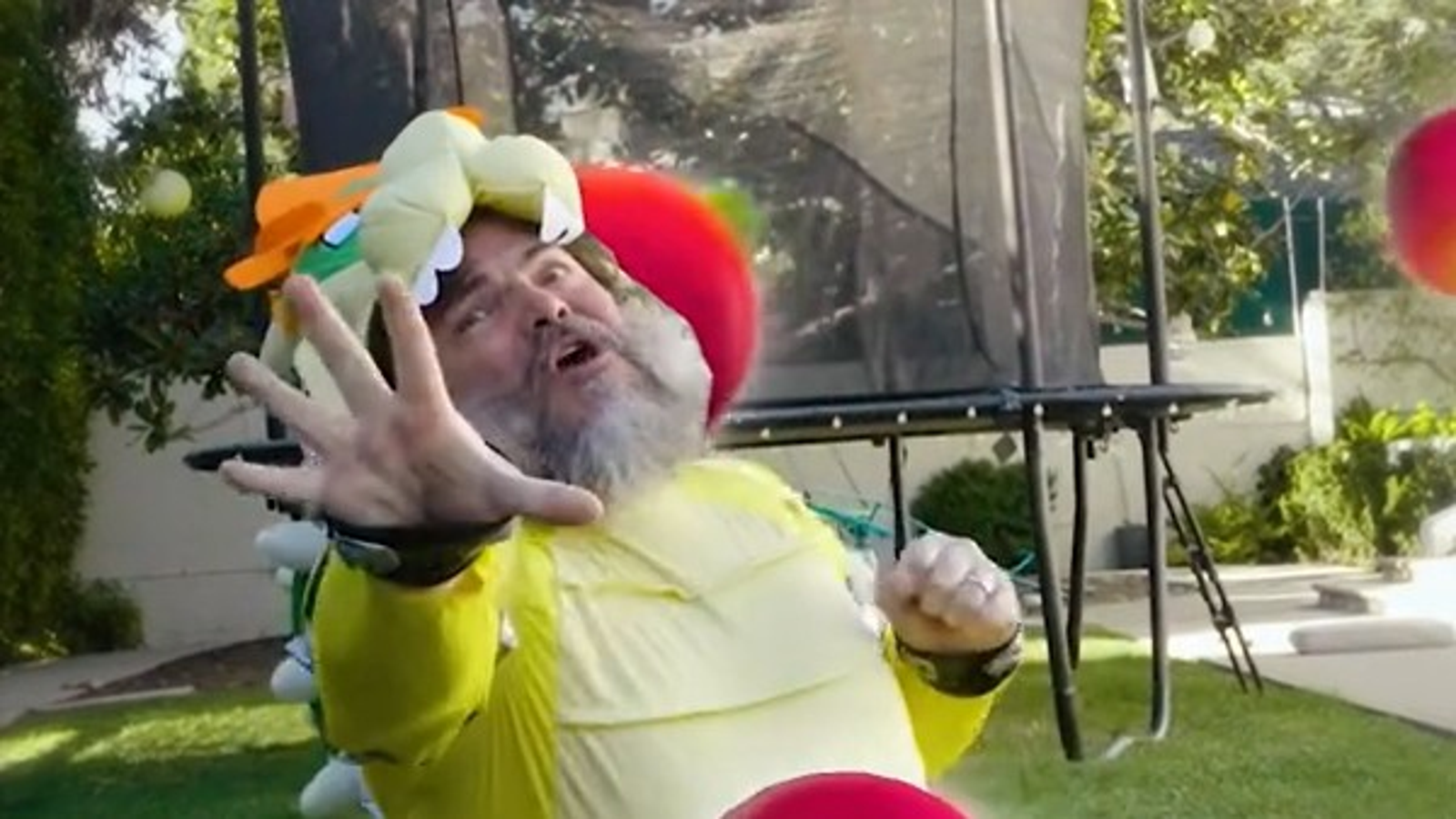 Jack Black dons Bowser outfit to remix Super Mario Bros Movie hit Peaches  on TikTok