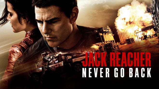 Jack Reacher Never Go Back Poster
