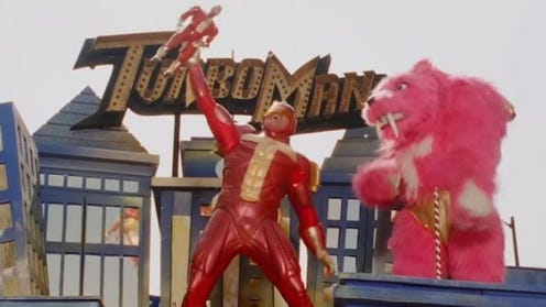 Jingle All the Way Turbo Man doll