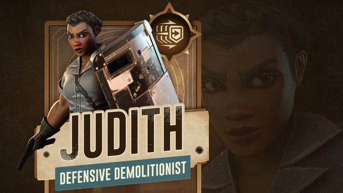 Character art for Judith the demolitionist in The Lamplighters League