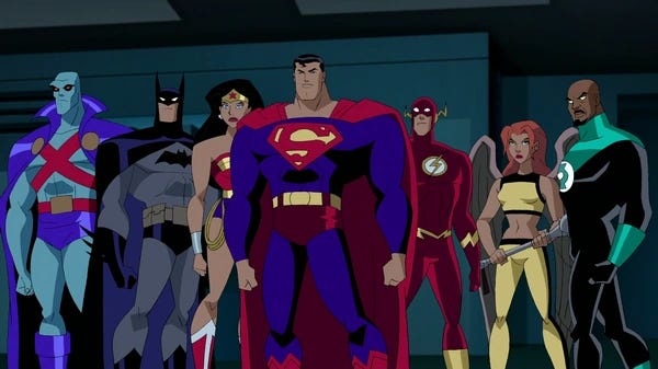 Justice League animated version