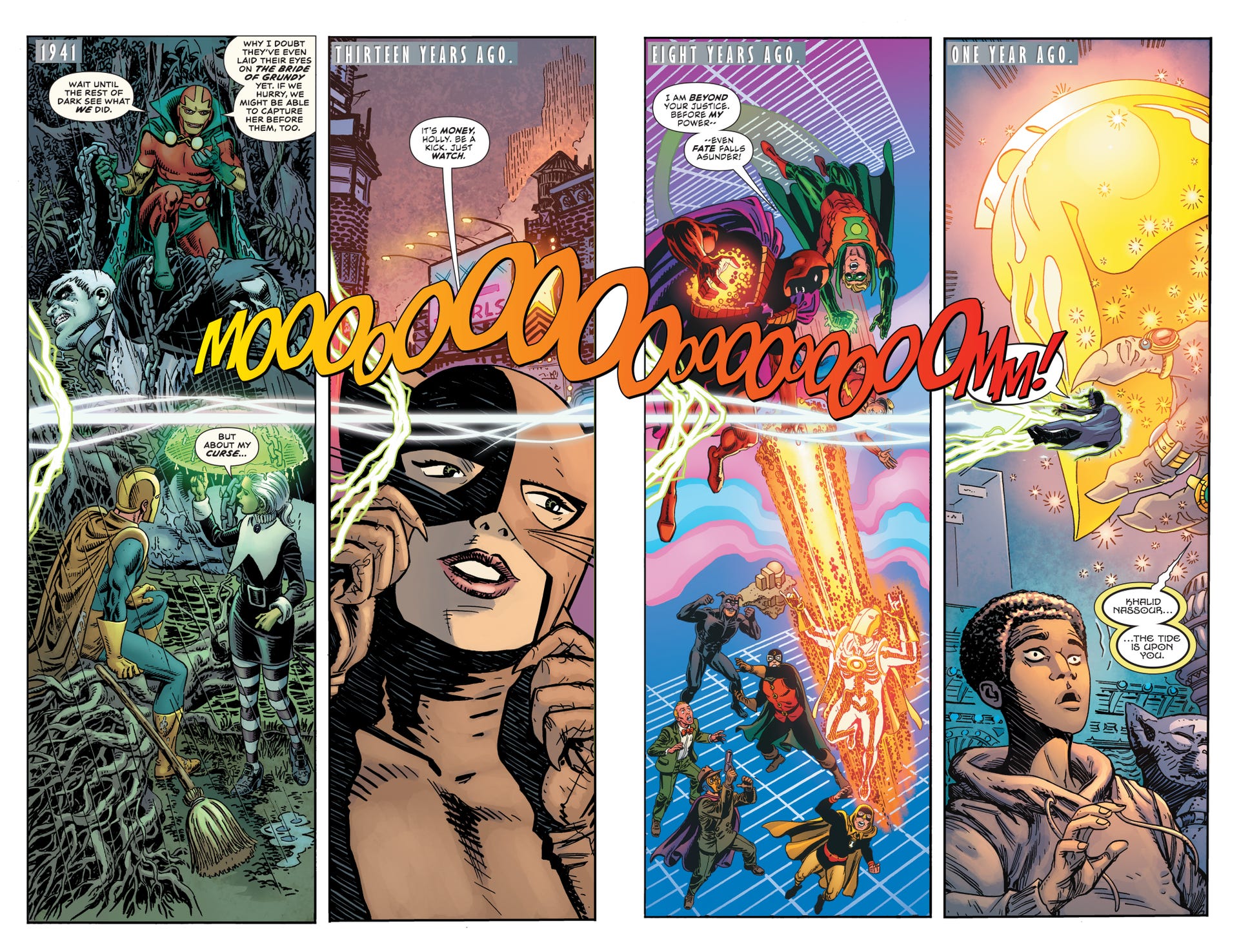 Current Dc Timeline The DC Comics timeline: How DC just re-framed its history along a ...