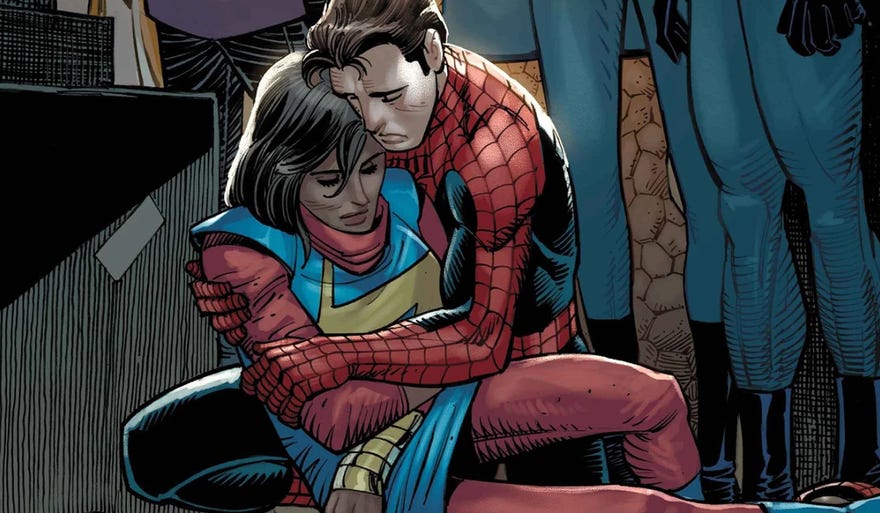 Kamala Khan's death in Amazing Spider-Man #26