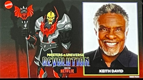 Keith David joins the cast of Masters of the Universe: Revolution