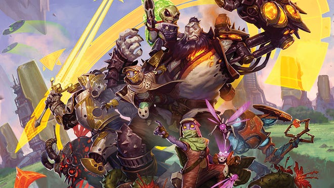 Keyforge game concept art