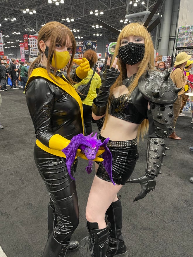 Kitty and Magik with Lockheed