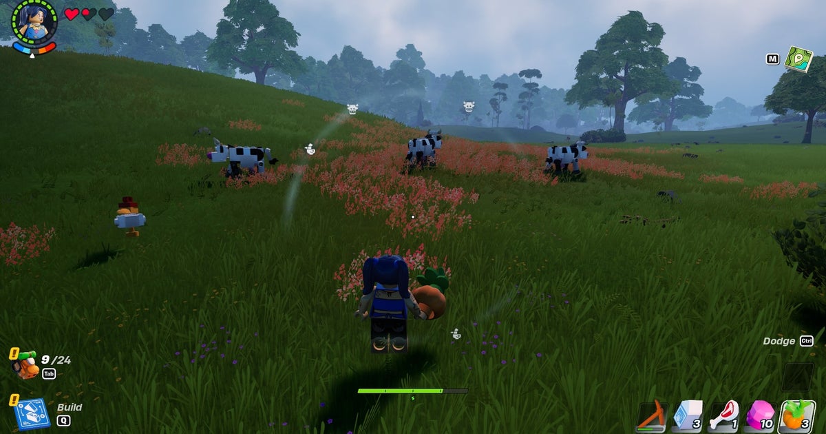 How to tame animals in LEGO Fortnite VG247