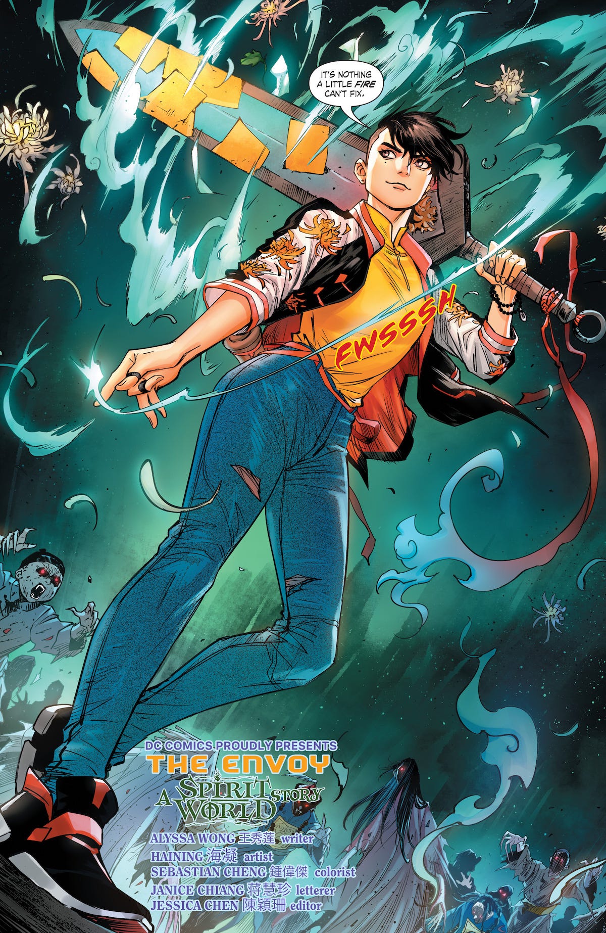 Xanthe Ranger Meet Xanthe, DC's latest supernatural hero from the Spirit World | Popverse