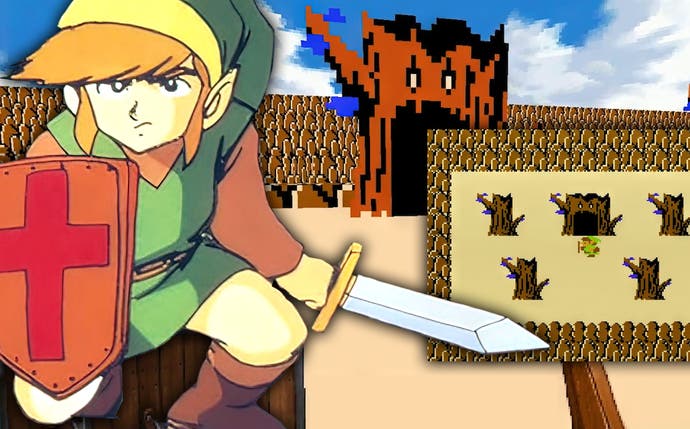 毁灭传奇:一个创新的模型，将NES版本的海拉尔带到经典的毁灭战士。
