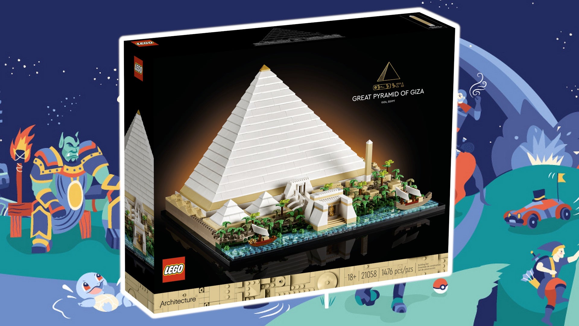 Die Cheops-Pyramide von Lego ist jetzt 38 Prozent günstiger erhältlich ...