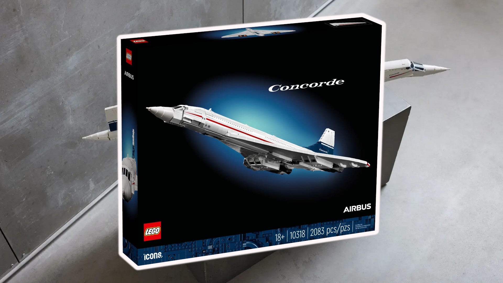 Lego lässt euch die Concorde nachbauen: Neues Set ist einen Meter lang ...