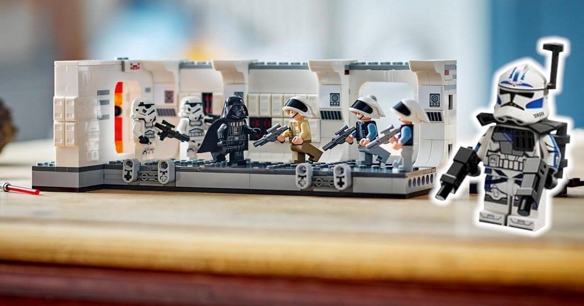 #Offizielle Bilder vom Tantive IV Boarding Set (75379) von Lego Star Wars mit exklusiver Fives-Geometrische Figur