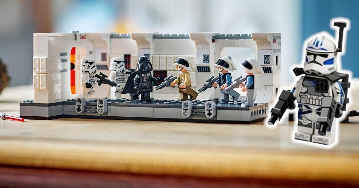 #Offizielle Bilder vom Tantive IV Boarding Set (75379) von Lego Star Wars mit exklusiver Fives-Geometrische Figur