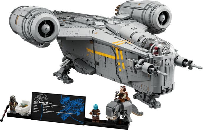 Das neue UCS Razor Crest Set zu Lego Star Wars.