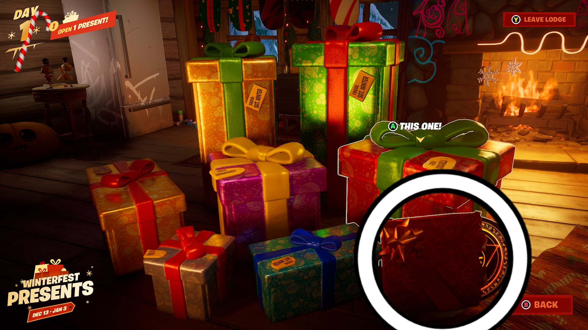 Fortnite Winterfest 2022 presents list and how to get all gifts