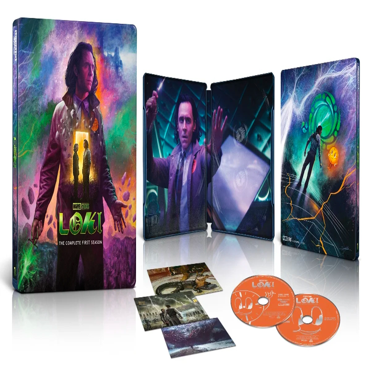 Preorder Disney+ Blu-ray Steelbooks now: 'Loki' and more