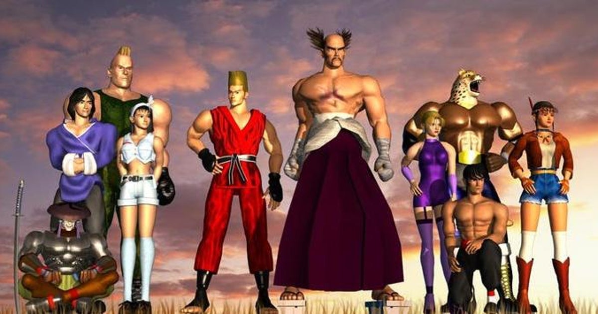 Tekken 2 e os seus personagens jogáveis