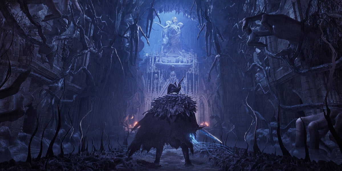Soulslike Lords Of The Fallen's massive bosses and dual worlds