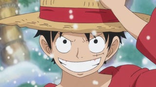 Luffy with his straw hat